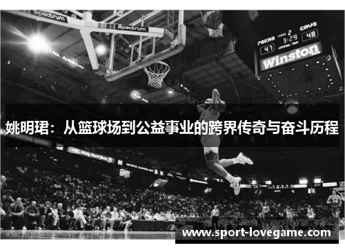 姚明珺：从篮球场到公益事业的跨界传奇与奋斗历程